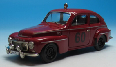 1959 Volvo PV 544 Spezial Sport Ingier Viking Rally 1959 rot 1/43 Zinnlegierung