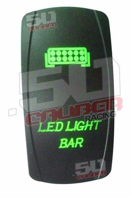 50 Caliber Racing Blue Illuminated Eject A Ho Rocker Switch