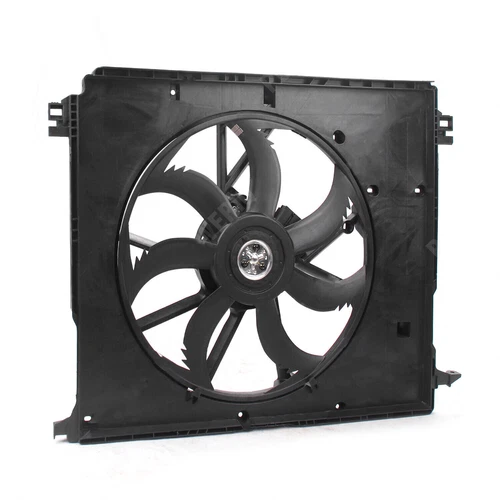 Dual Radiator Condenser Cooling Fan Assembly For 2021-2024 Toyota Sienna LE XLE - Picture 2 of 8