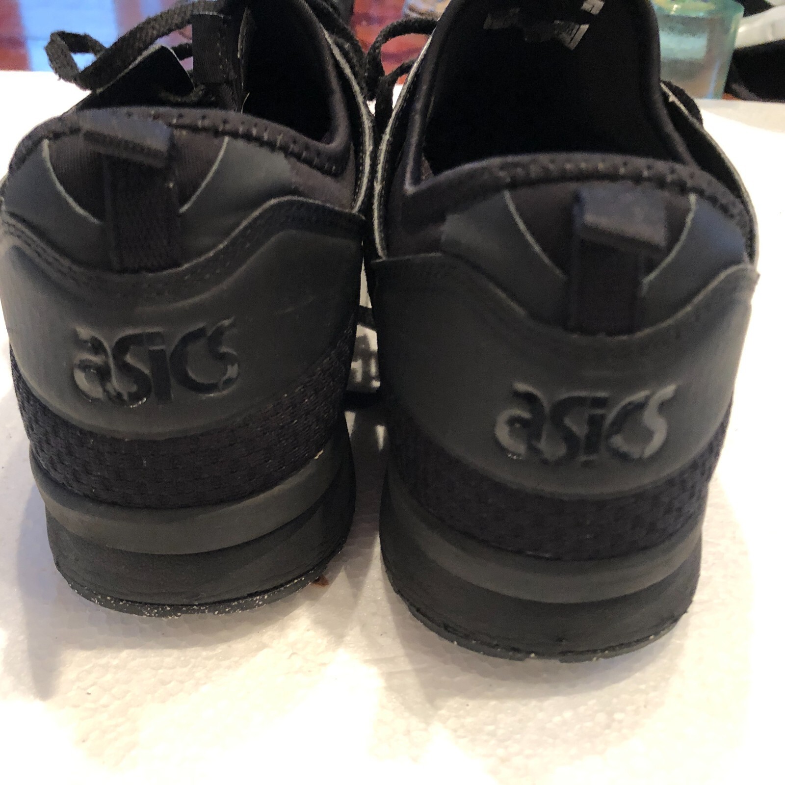 Men’s ASICS GEL Lyte 5 V Black Trainers Running Shoes Sanze 10 44 HY7H4 thumbnail 6