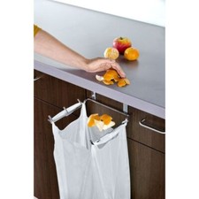 WENKO Tür Müllsackhalter Halter Müllbeutel Mülleimer Abfalleimer Abfallsammler