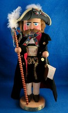 Steinbach:  "The Bavarian" Alexander Taron Nutcracker 17" Tall w/Foil Tag Estate