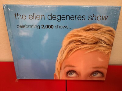 Ellen DeGeneres Celebrating 2000 Shows Hardcover Book New Sealed