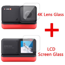 9H Hd Tempered Glass Film for Insta 360 One R Rs Lcd Screen Protector Lens Cover