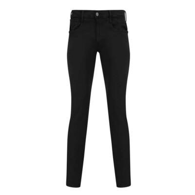 Replay Herren Jeans Anbass Hyperflex Farbe XLITE leichter Stretch Slim Fit in schwarz