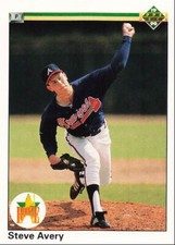1990 Upper Deck Steve Avery Atlanta Braves #65