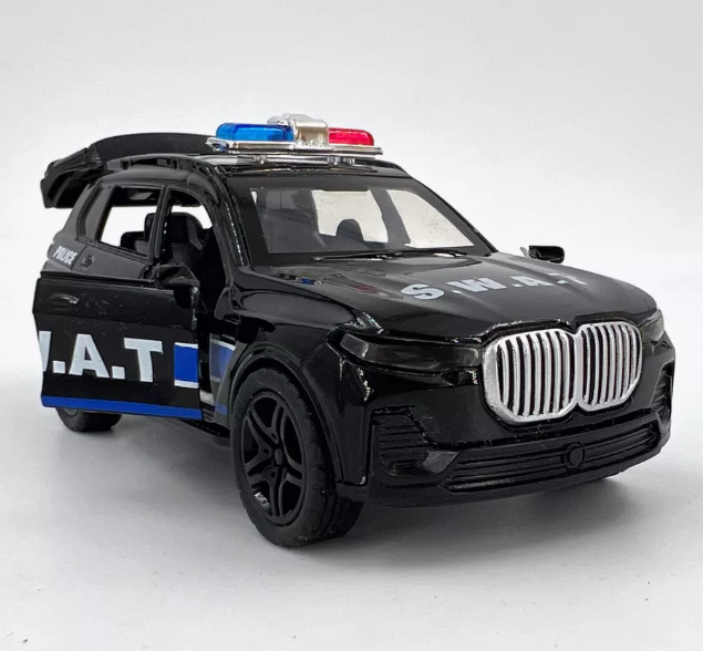 _＊78☆BMW X7 ブラック ミニカー 1:64 BMW X7 Black / White