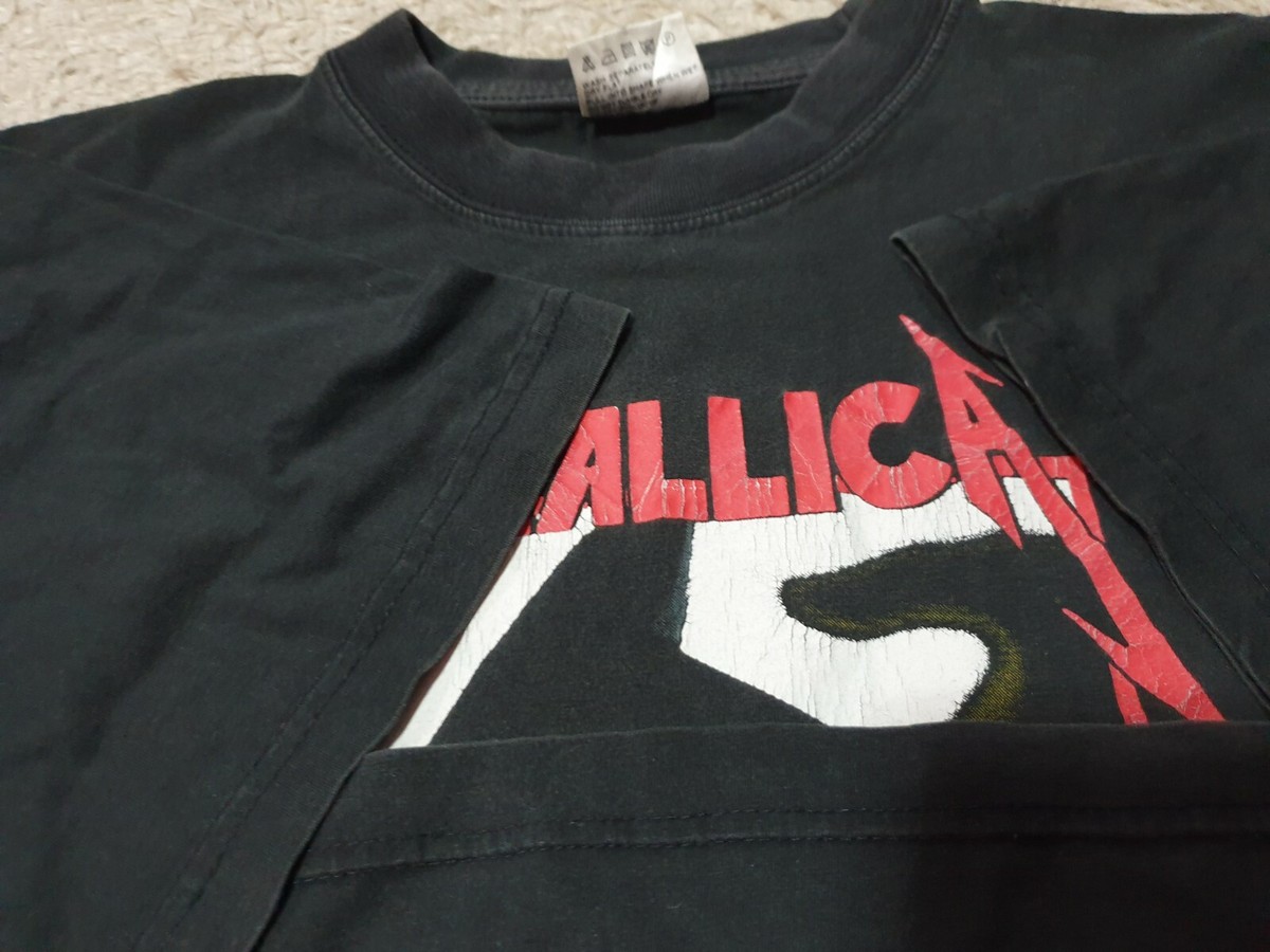 Rare Vintage 90s Metallica Kill ' Em All t shirt Size L | eBay