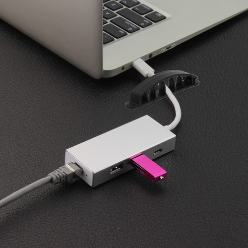 12 PCS Multifunktionales Kabelfixiergerät Desktop-Kabelmanagement-Clips - Afbeelding 8 van 12