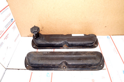 94-95 Ford Mustang GT 5.0L 302 Cobra V8 Steel Valve Cover Set X2 Pair LH&RH OEM