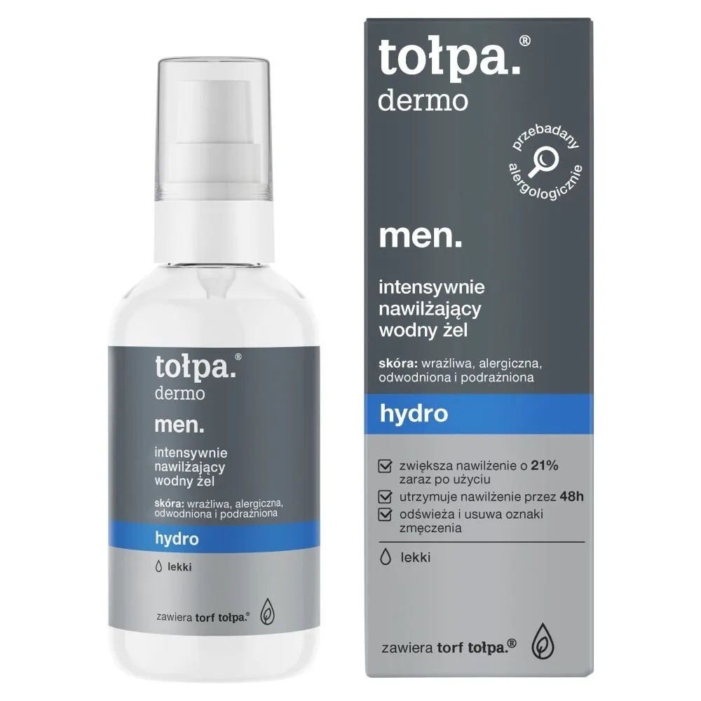 Tolpa Dermo Men Hydro Moisturizing Face Gel Sensitive And Dehydrated Skin 75ml