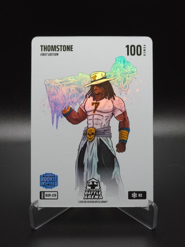 Thomstone `Brian Thomas Jr.` Bo Jackson Battle Arena Blizzard Battlefoil Ice RC