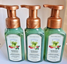  3 Bath  Body Works MORNING MATCHA Foaming Soap NEW