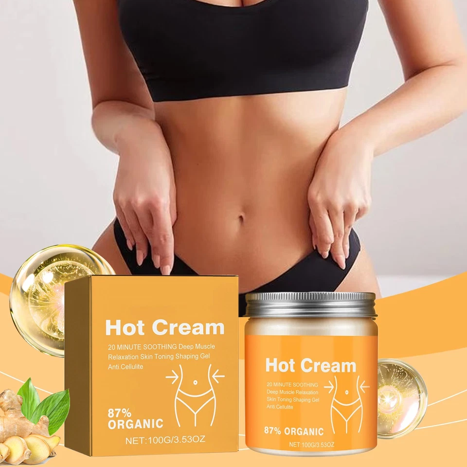 HOT CREAM Intensive Fat Burning Cream Gel Firm Hot Body Slim Weight Loss Cream - Image 3 of 4