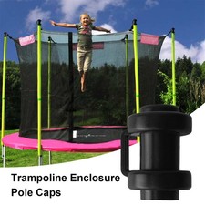 6/8Pcs Trampoline Enclosure Pole Caps 1 Inch Trampoline Protective Cover