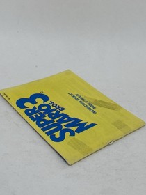 Super Mario Bros. 3 - Nintendo NES - Instruction Manual NES-UM-CAN - DAMAGED -