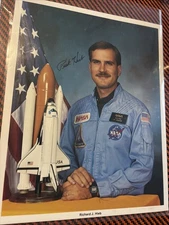 RICHARD Rick HIEB 91’ Astronaut NASA Signed 8 x 10 Photo Space Shuttle Mission