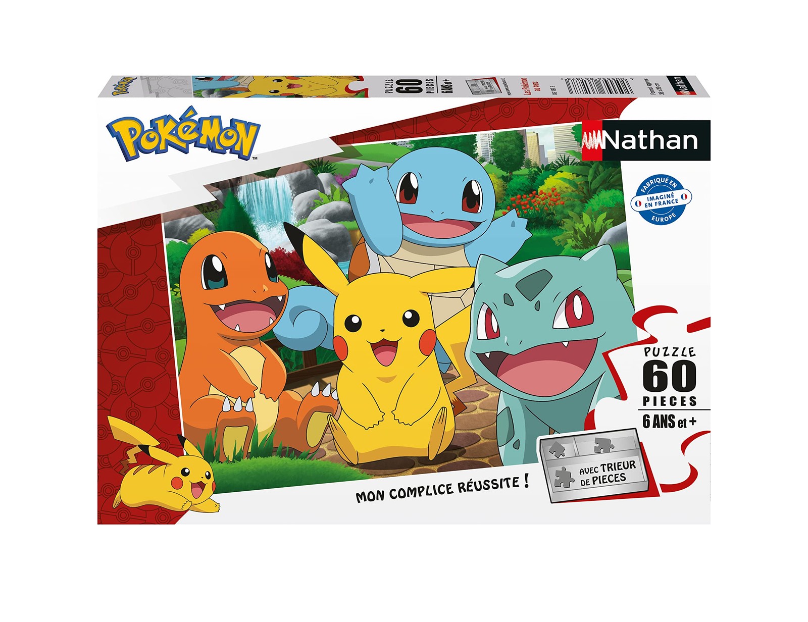 Puzzle Pokémon au parc 60 pièces : l'activité calme du mercredi après-midi