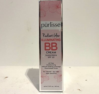 pūrlisse Radiant Glow Illuminating BB Cream with SPF 30.  1.4 Fl Oz ( Medium)