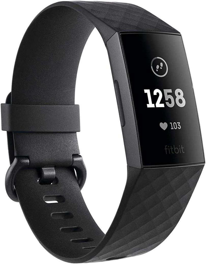 Fitbit Charge 3 Advanced Fitness Tracker Heart Rate Swim Tracking New