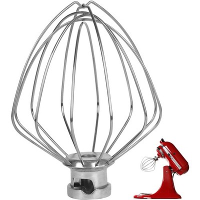 Küchenmaschine Zubehör Schneebesen Rührbesen Edelstahl für Kitchen-Aid 4,5-5 ...