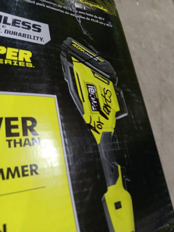 RYOBI 40V HP Brushless 17” Carbon String Trimmer (RY40HPST02) - Tool Only *READ* - Image 2 of 4