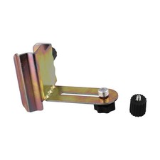 Adjustable Leveling Bracket for Telescopic Rods with Reliable Iron Construction