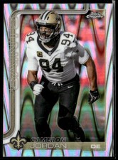 2025 Topps Chrome #221 Cameron Jordan RayWave