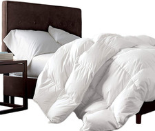 Luxurious Full/Queen Size Siberian Goose down Comforter, 1200 Thread Count 100