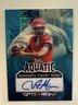 WONDERFUL "CHAMP" MONDS 2025 Leaf Optichrome Aquatic Blue Laser AUTO # 1/1