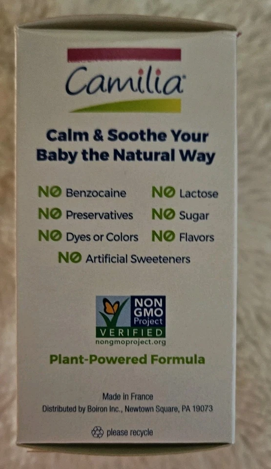 Boiron Camilia Teething Drops for Daytime and Nighttime Relief of Painful Gums - Image 4 of 4