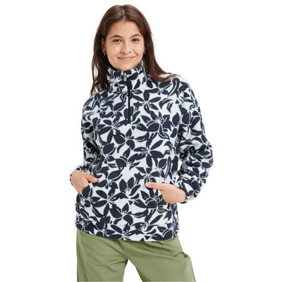 Roxy Damen Live Out Loud Sherpa Half Zip Fleece