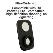 Wide-Angle Lens Attachment for DJI Osmo Pocket 4P, 110 FOV Expansion Pro
