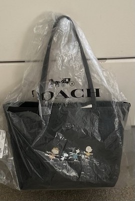 Coach Peanuts Tote Bags for Women for sale | eBay