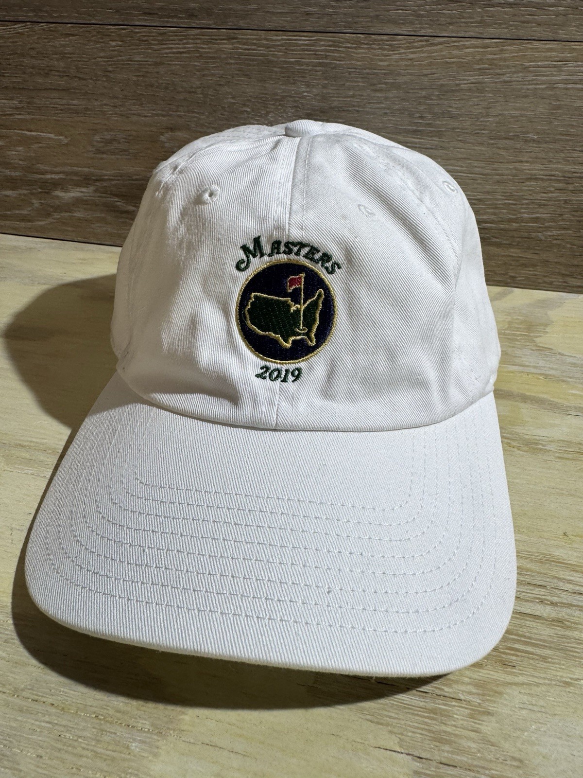Masters Berckmans Place Logo White Hat 2019 Golf Hat Cap American Needle ANGC