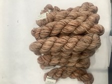 VINTAGE KOIGU KPPPM YARN - 15 Skeins LightOrange Variegated 175 Yds 100 Merino