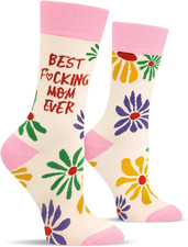 Funny Socks for Mother Women - Novelty Mothers Day Birthday Gifts for Mom - Craz