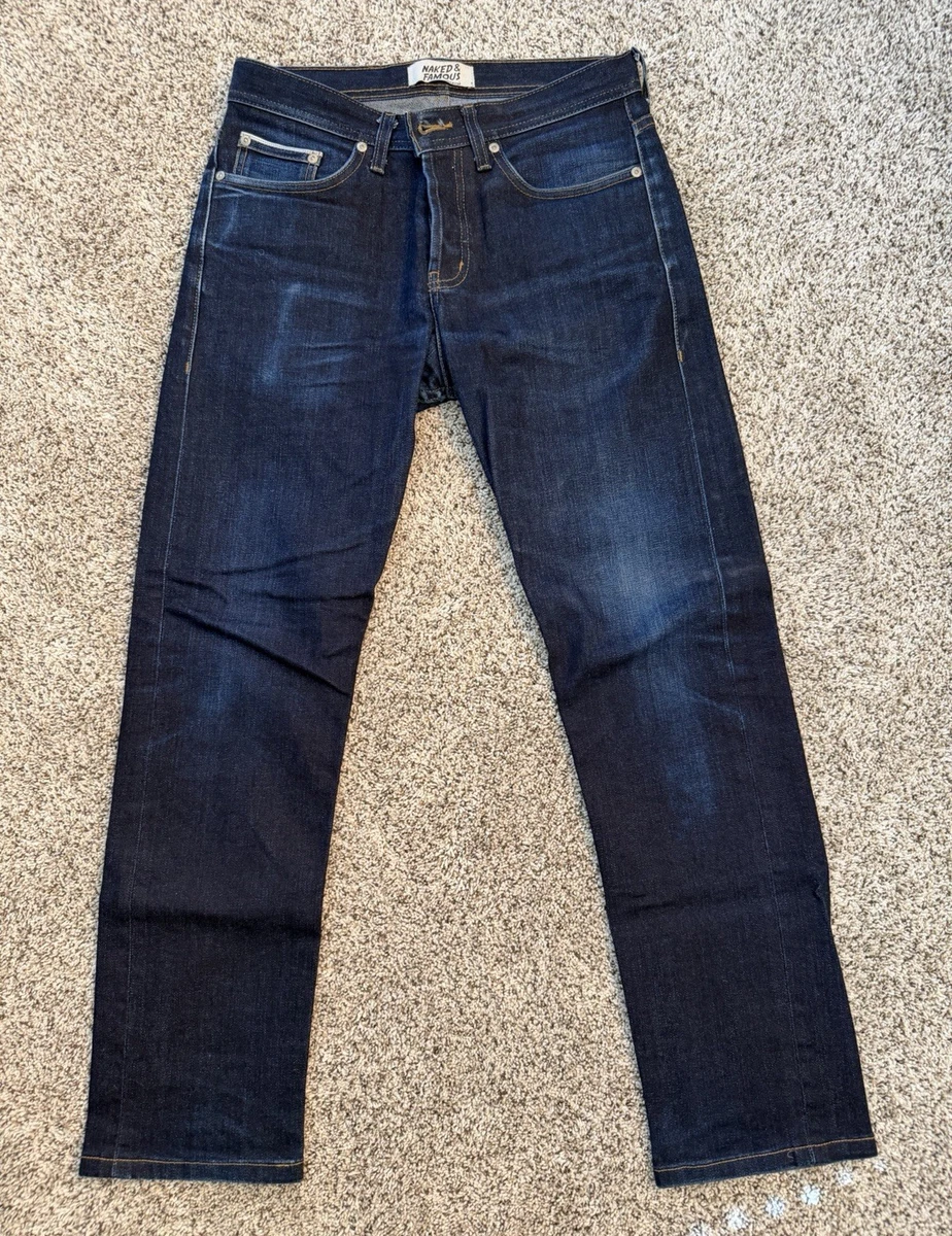 Naked & Famous Denim Weird Guy Jeans for Men for sale - eBay