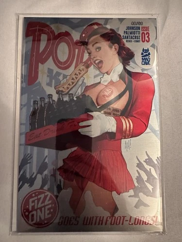 LIMITED TO 50 POP KILL #3 ADAM HUGHES VARIANT METAL COVER NM