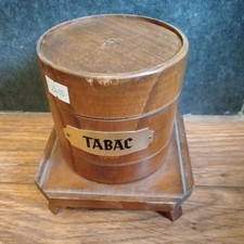 Wooden Tabacco Grinder On Stand