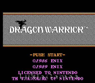 Dragon Warrior - Classic Original NES Nintendo Game