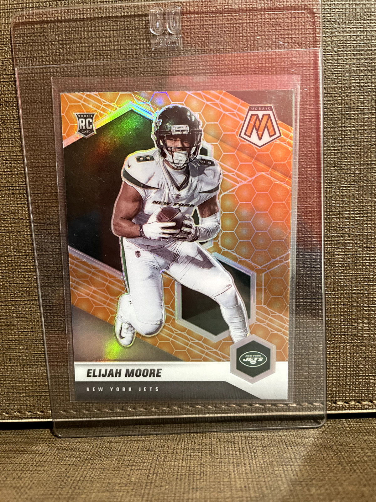 2021 Panini Mosaic - Rookies Elijah Moore #316 Honeycomb (RC)