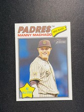 2026 Topps Heritage All-Star Icon Variation Manny Machado #143 Padres SP PT14