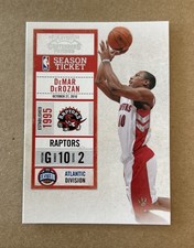 2010-11 Playoff Contenders Patches #65 DeMar DeRozan Basketball Card