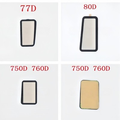 New Top LCD Screen Protector Glass Lens Repair Part For Canon 90D 77D 750D 760D