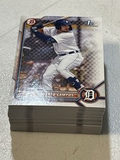 2022 Bowman Roberto Campos 1st Bowman Lot Paper Lot Of 76