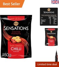 Delicious Walkers Thai Sweet Chilli Coated Peanuts 150g - Perfect for Sharing