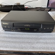 Quasar VHQ-40M Omnivision 4-Head VCR VHS Player No RemoteF ully Tested