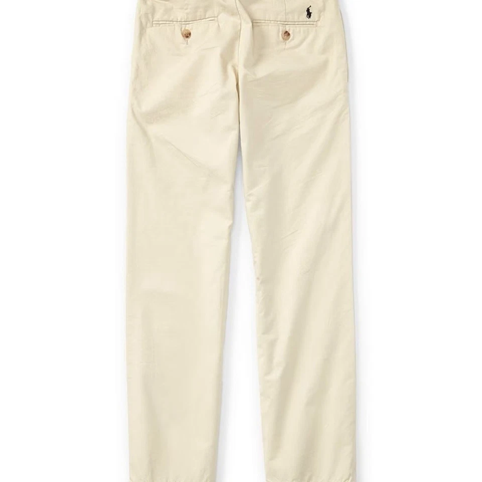 NWT Boy’s Polo Ralph Lauren Khaki Pants “Basic Sand” Sz 8 preppy classic - Image 2 of 4