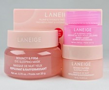 Laneige Plump Hydrate Trio Bouncy Firm Sleeping Mask Gift Set
